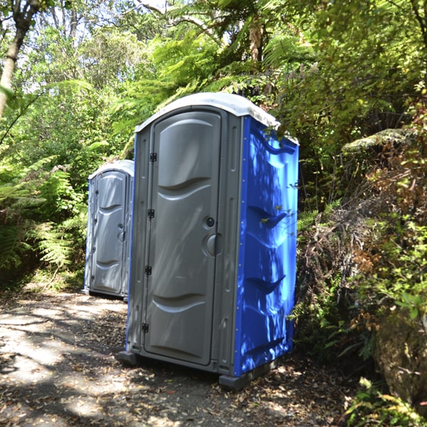 what is the delivery process for construction porta potties